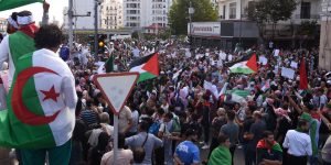 أرض الشهداء تنتفض لنصرة القضية الفلسطينية.. “فلسطين الشهداء” تدوي في شوارع العاصمة