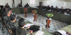 رئيس الجمهورية القائد الأعلى للقوات المسلحة الصحراوية يترأس اجتماعا للأركان العامة للجيش