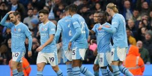 مانشستر سيتي يصبح أسرع فريق يصل إلى 250 هدفا في دوري الأبطال
