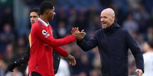 تن هاغ يحسم مستقبل راشفورد مع يونايتد