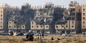 الاحتلال يدمر 50 عمارة سكنية في الشجاعية بغزة.. و7 أبراج بمدينة حمد بخانيونس