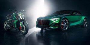 نسخة محدودة الإنتاج من دراجة Diavel V4 الخارقة.. دراجة مطابقة لبنتلي باتور