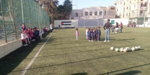 انجاز مساحة للعب الأطفال بحي الرايس بسيدي موسى 