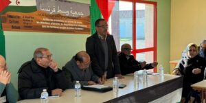 مسؤول الجالية الصحراوية بأوروبا يلتقي الجالية الصحراوية المقيمة بوسط فرنسا