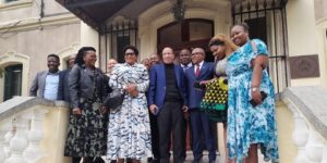 القائم بأعمال السفارة الصحراوية بالجزائر يستقبل وفدا من الحزب الوطني الأفريقي