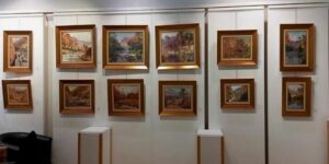 عبر أربعين لوحة فنية من أحجام مختلفة.. مسعود جساس في رحلة فنية من شمال البلد إلى جنوبها