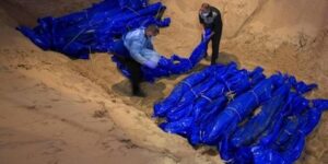 مقبرة جماعية لـ80 شهيدا سرق الاحتلال جثامينهم من مناطق متفرقة في غزة