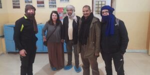 وفد ايطالي في زيارة لمؤسسات الدولة الصحراوية