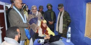 الرئيس الصحراوي يدشن المقر الجديد لإذاعة وتلفزيون سلوان
