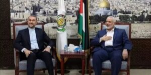 هنية وعبد اللهيان يبحثان تطورات العدوان على قطاع غزة