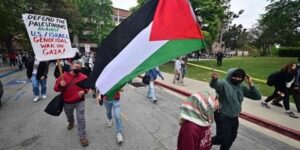 طلاب جامعة كاليفورنيا يعتصمون مجددًا ضد العدوان على غزة