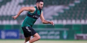 محرز يصاب وقد يضيع لقاء فيحاء السعودي 