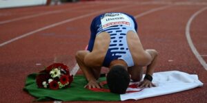 جمال سجاتي يحقق أفضل توقيت عالمي 