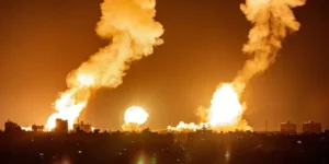 شهداء بينهم أطفال في غارات ليلية على عدة مناطق في قطاع غزة