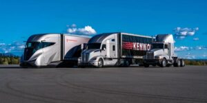 تأتي بتصميم انسيابي وكفاءة عالية.. كينورث  تعلن عن شاحنتها   SuperTruck 2