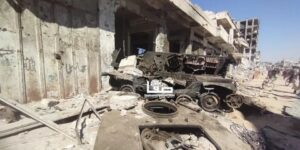 لقطات نارية لاستهداف آليات الاحتلال بغزة.. “لسه لنفرجيكم”