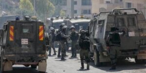 تجريف شوارع وإصابة شاب باقتحام شرقي نابلس