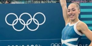 الجمبازية الجزائرية كيليا نمور في نهائي الأولمبياد