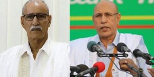 الرئيس الصحراوي إبراهيم غالي يهنئ محمد ولد الشيخ الغزواني