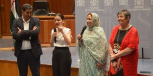 وزيرة الشباب والطفولة الإسبانية تلتقي أعضاء البعثة الصحراوية بإسبانيا