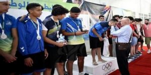 النادي المائي القسنطيني يتوج ببطولة كرة الماء