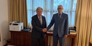 رئيس الجمهورية الصحراوية يلتقي الأمين العام للأمم المتحدة في تيمور الشرقية