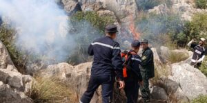 قالمة: إخماد حريق بعين شويخة ببلدية بوحمدان