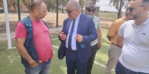 إعادة تهيئة ملاعب جوارية بالرويبة