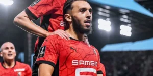 أمين غويري يساهم في فوز عريض لنادي رين