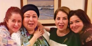 سارة نور الشريف: والدتي بوسي لا ترغب في العمل خلال الفترة الحالية