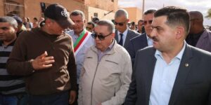 تم الوقوف على حجم الأضرار.. دربال ومرّاد بالنعامة للتكفل بمخلفات التقلبات الجوية