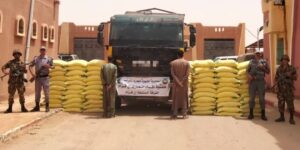 عين قزام.. حجز  قرابة 100 طن من المواد الغذائية المدعمة موجهة للتهريب