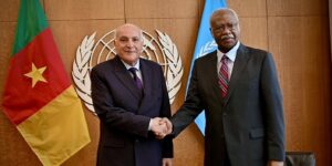 عطاف يجري محادثات ثنائية مع رئيس الجمعية العامة للأمم المتحدة