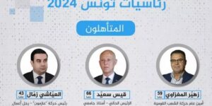 انطلاق حملة الرئاسيات التونسية بثلاثة مرشحين
