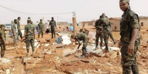 وحدات الجيش الصحراوي تتدخل لإنقاذ ومساعدة المتضررين من الأمطار