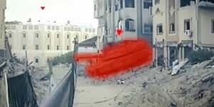 القسام تنشر مشاهد من تدمير دبابة “ميركفاه” شرقي جباليا