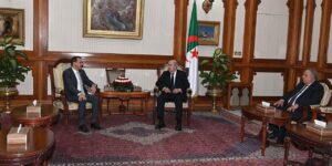 رئيس الجمهورية يستقبل السفير المنسق المقيم لمنظمة الأمم المتحدة بالجزائر