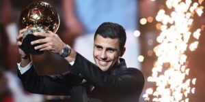 جائزة الكرة الذهبية لأفضل لاعب في العالم.. تتويج رودري على حساب فينيسيوس وبلينغهام