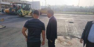 توسعة الطرقات قبل استلام المشاريع التنموية بالحراش