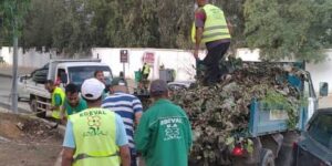 نحو انشاء فضاء لتجميع المخلفات الخضراء و القضاء على النقاط السوداء ببئر توتة