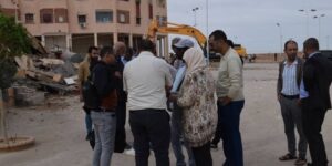 لجنة من وزارة السكن تباشر مهامها إثر انهيار عمارة سكنية ببشار