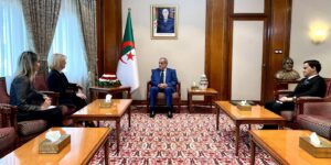 العرباوي يستقبل سفيرة جمهورية صربيا بالجزائر