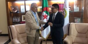 تقجوت يستقبل سفير جمهورية نيكاراغوا ووفودا نقابية من اتحادات الصحراء الغربية