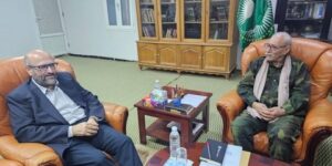 رئيس الجمهورية  الصحراوية يستقبل وفدا إسبانيا من بلاد الباسك