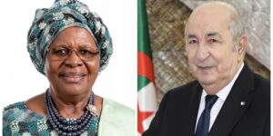 نائب رئيس جمهورية ناميبيا تهنئ رئيس الجمهورية على انتخابه لعهدة ثانية