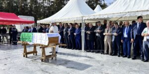 جثمان المجاهد والرياضي رشيد مخلوفي يوارى الثرى بمقبرة العالية