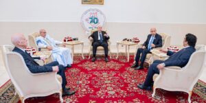 رئيس الجمهورية يستقبل قادة ورؤساء ضيوف الجزائر