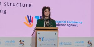 شرفي تدعو من كولومبيا إلى نصرة أطفال فلسطين الذين يتعرضون للإبادة