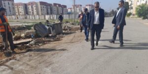 تعليمات باستكمال عمليات التنظيف بأحياء براقي