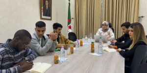 المجلس الأعلى للشباب يستقبل وفد اتحاد الطلبة والمتدربين الموريتانيين في الجزائر